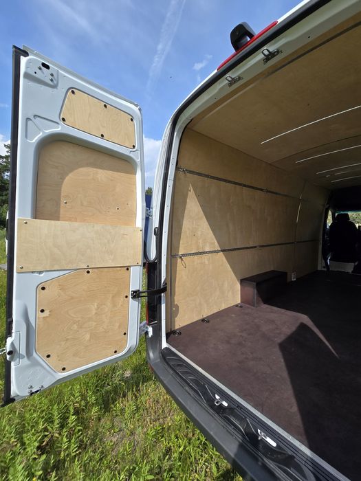 Zabudowy do busów Sprinter w sklejkę zabudowa ocieplenie Listwy do moc