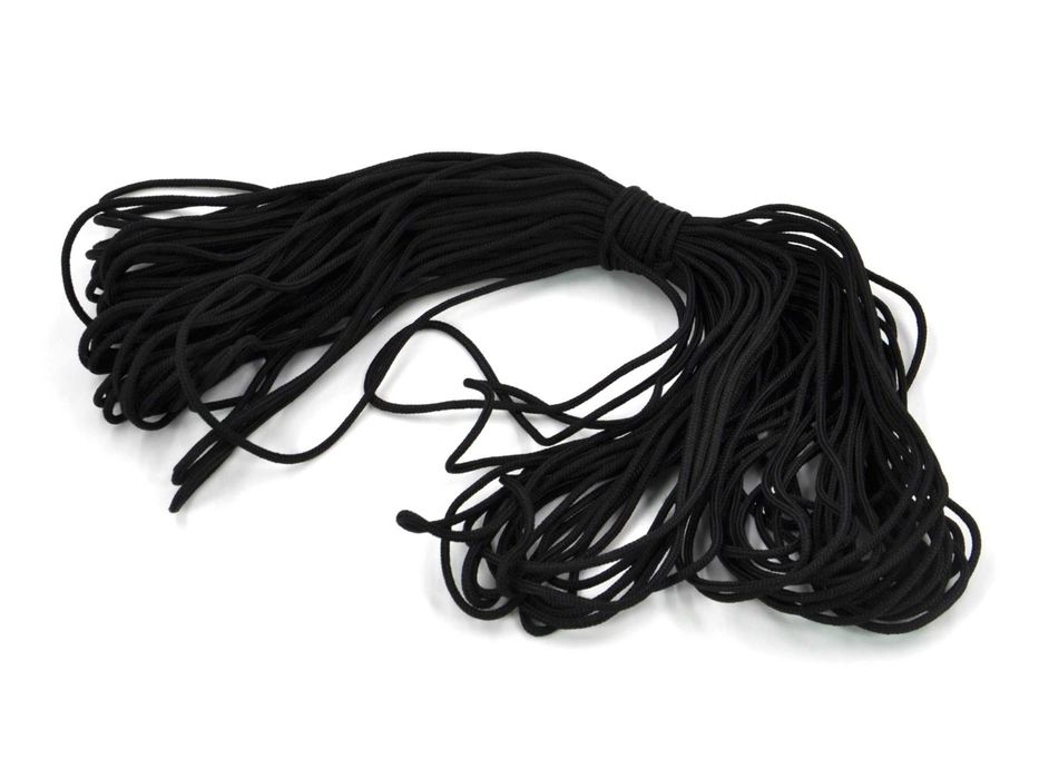 Sznurek Paracord 100ft - 31m - 2mm - Linka spadochronowa - Czarny