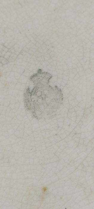 Prato em fainça centenario