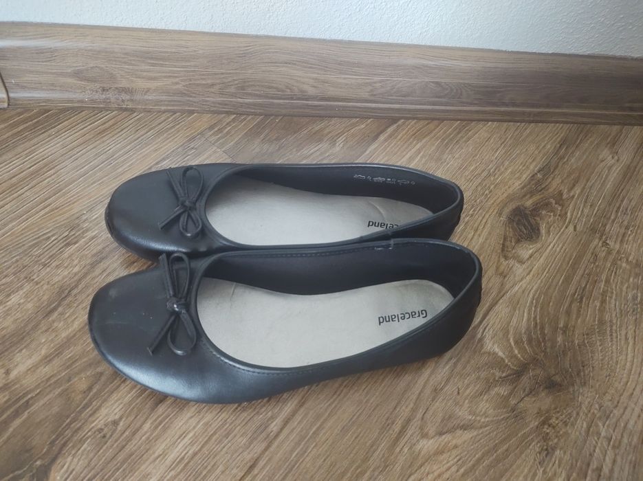 Baleriny czarne 34