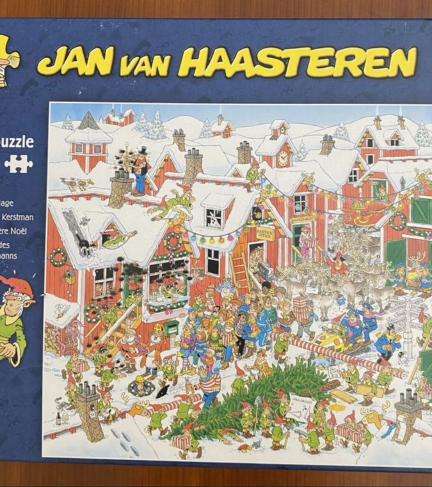 Puzzle Jan van Haasteren - Santa's Village (5000 peças) - Jumbo
