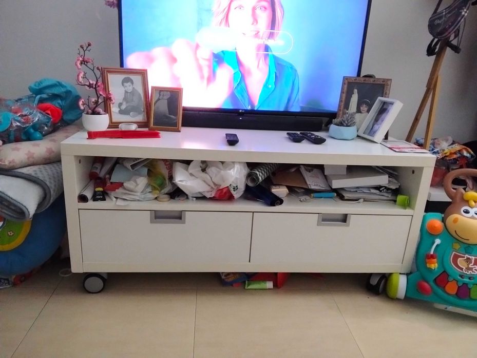 Móvel sala Branco