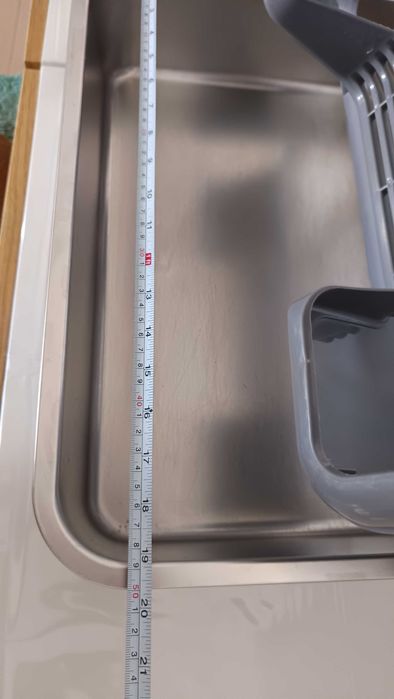 Caixa de areia para gatos em inox