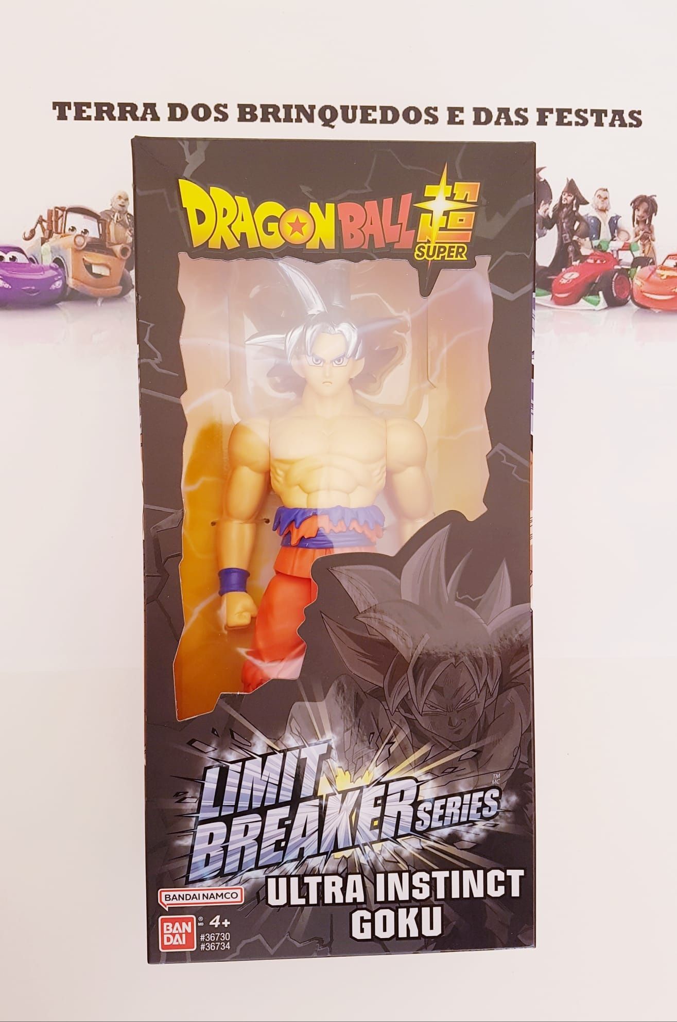 Boneco Bandai Limit Breaker Dragon Ball Super - Ultra Instinct