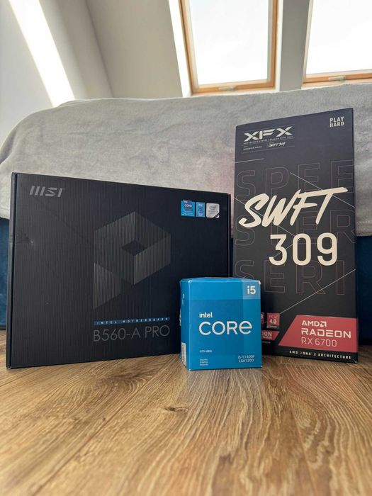 Komputer i5 11400f / RX 6700 / 16 GB DDR4
