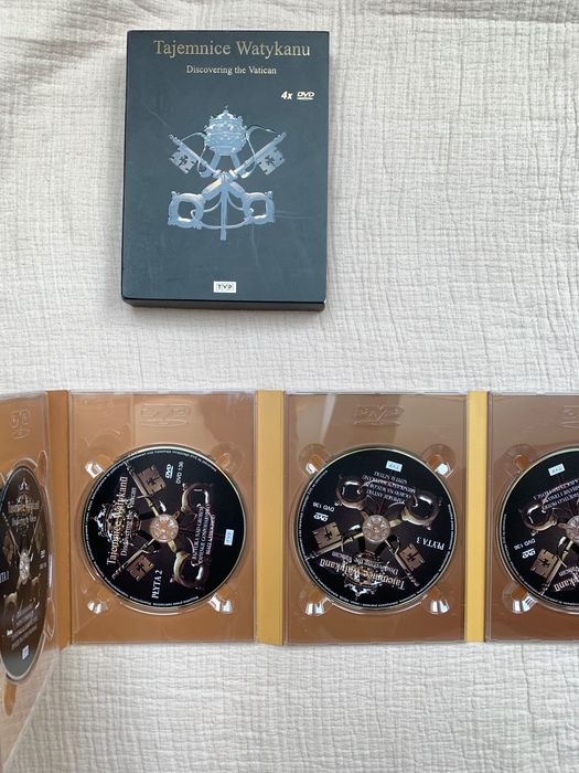 Płyty DVD dokument zestaw Tajemnice Watykanu