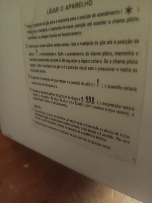 Esquentador como Novo Gás Natural
