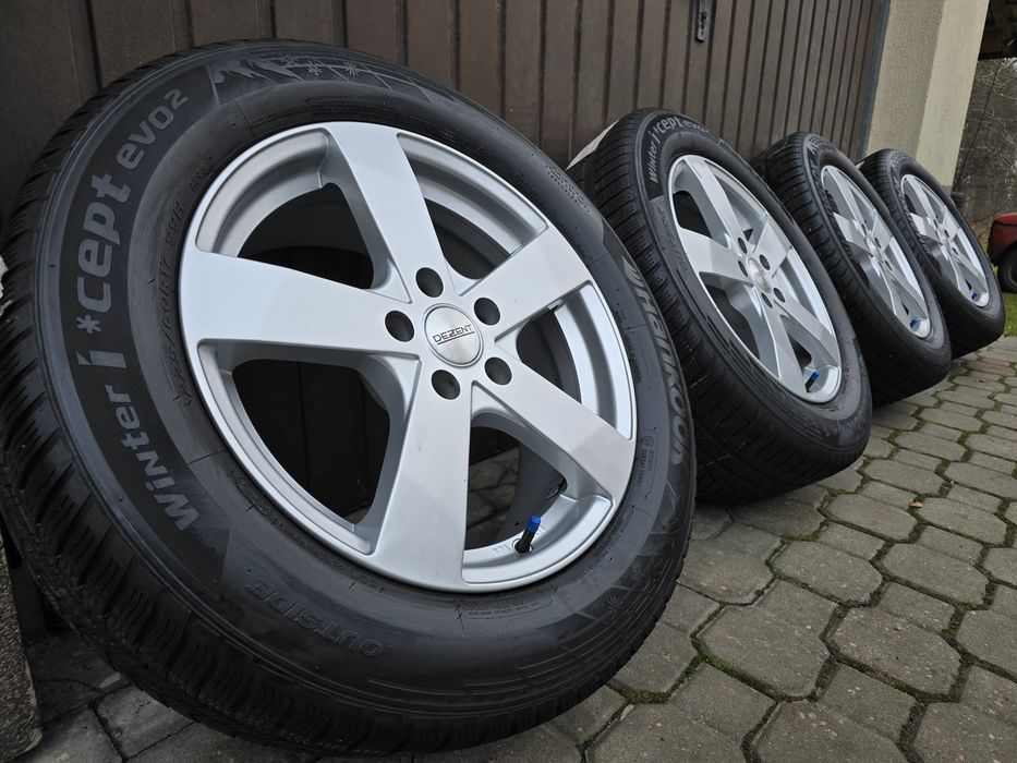 Felgi z oponami 225/60R17 Audi A6 C8 5x112 Mercedes E klasa W214 S A8