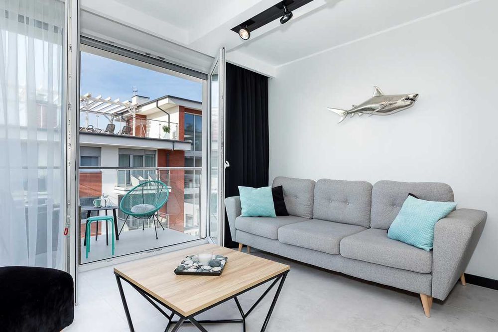 Apartament Klifowa REWAL - w pierwszej linii / widok na morze / basen /sauny / bawialnia /