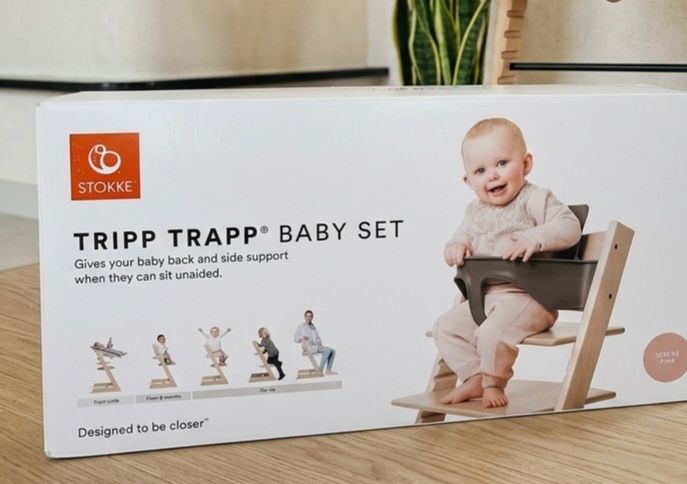 Stokke tripp trapp baby set natural