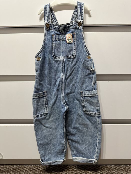 Комбінезон джинсовий next 104cm
