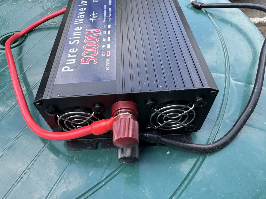 Инвертор 12V → 220V Pure Sine Wave 5000W (чистая синусоида)