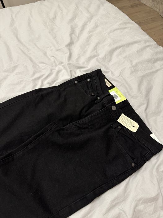 Чорні оригінальні чоловічі джинси Levi’s, розмір 32х36