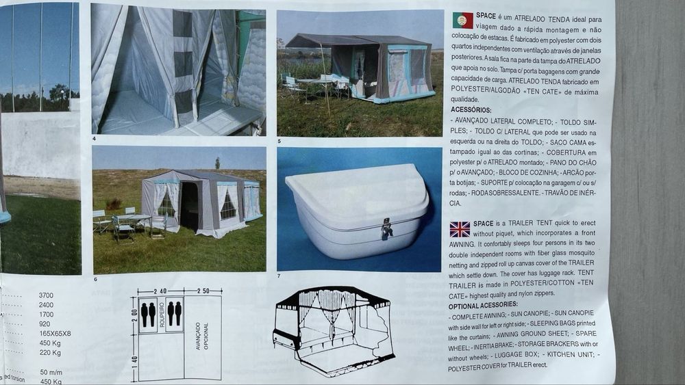 Atrelado/Tenda - Saurium Space