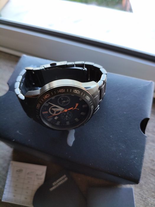 Relógio puma bracelete metal
