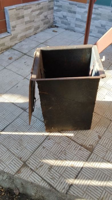 Міцна сталева духовка в піч/камін (50х30х41 см, метал 2 мм, СРСР)