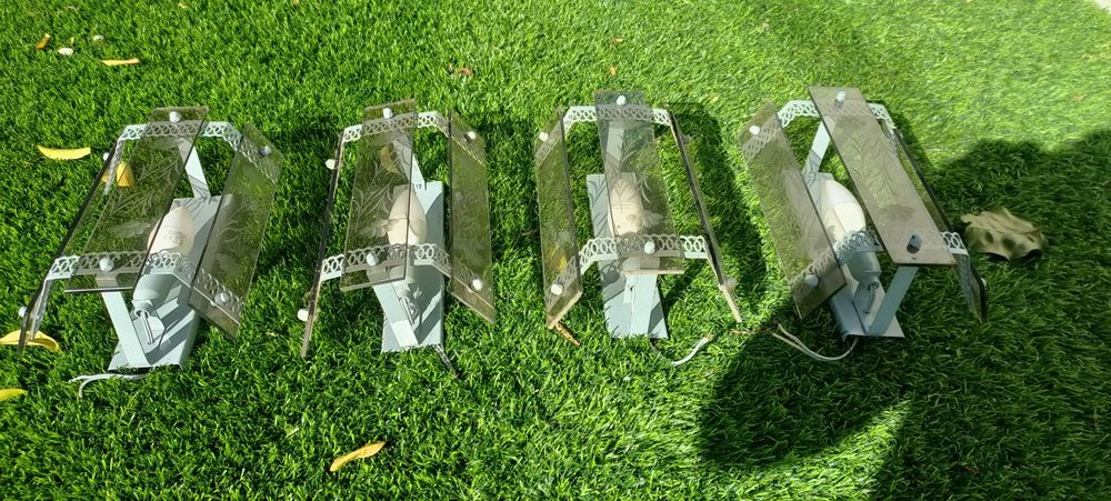 4 x Aplique interior clássico