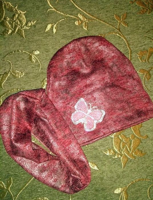 Комплект шапочка и снуд