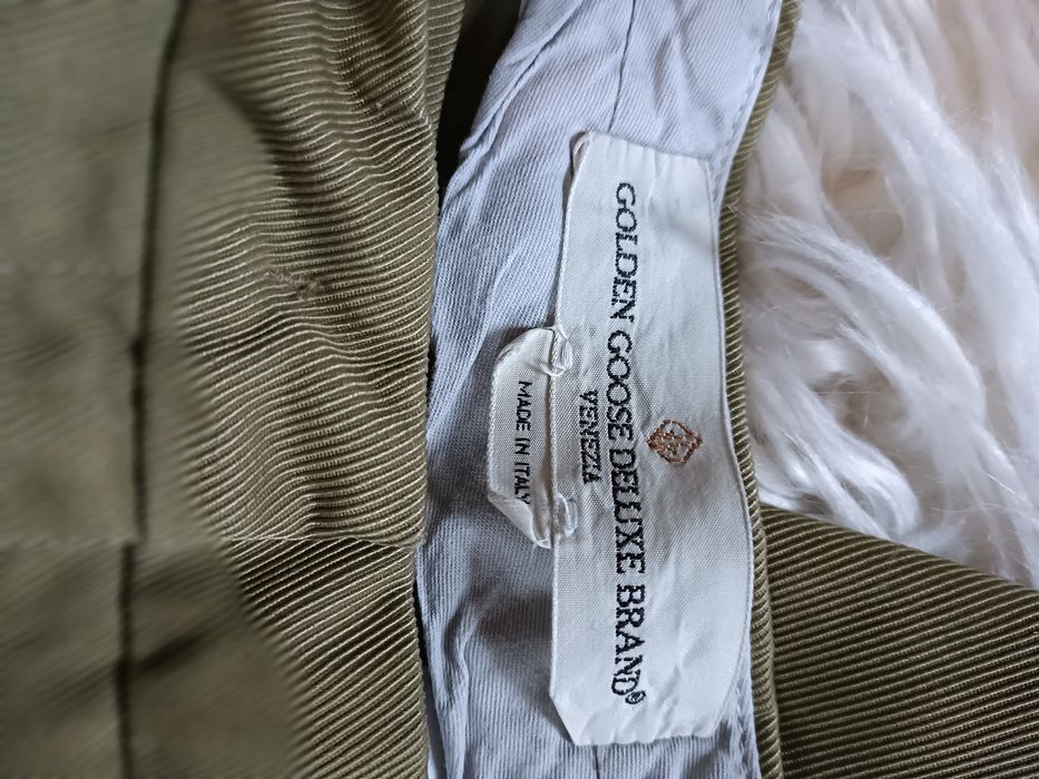 Spodnie Golden Goose/Roz XS/S/Wysoki stan