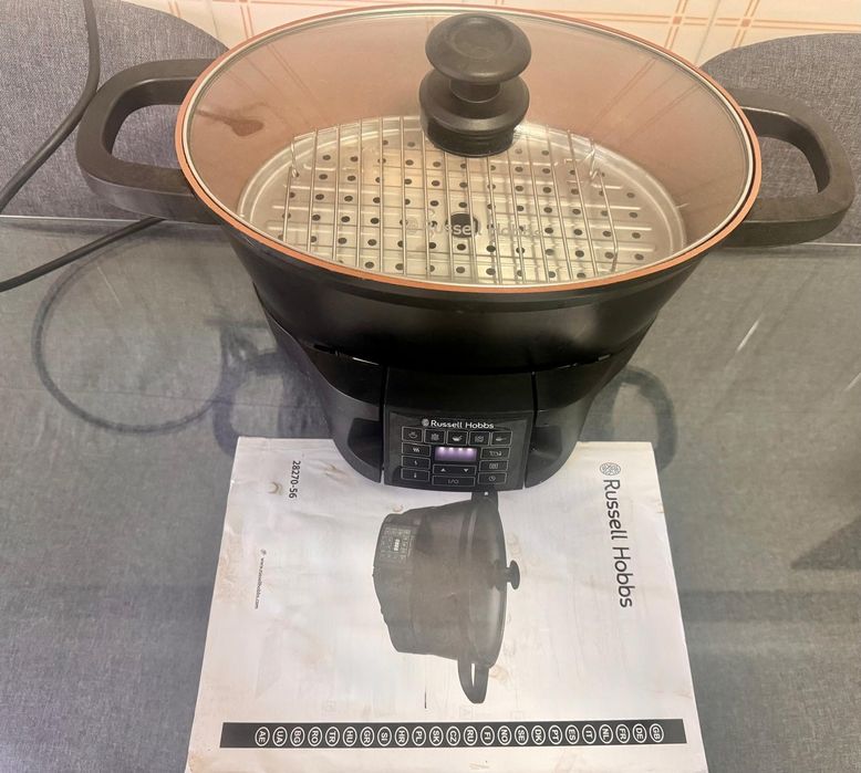 Multicooker RUSSEL HOBBS 6,5 lts como nova
