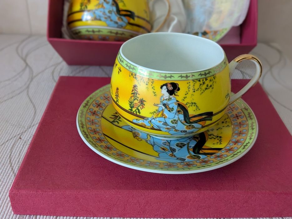 Подарунковий набір Східна Красуня, чайна пара YAMASEN, Японія,