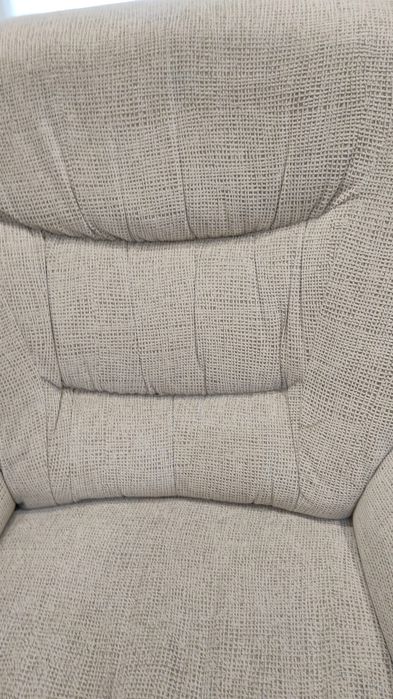 Sofás beje em tecido