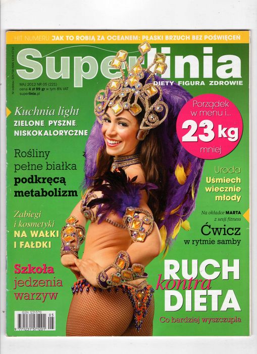 Super Linia Superlinia Diety Figura 12 Numerów Kompletny Rocznik 2012
