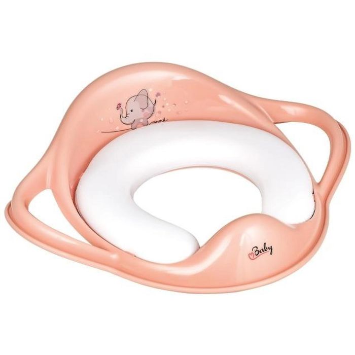 Nakładka miękka na sedes Słonik Minimal róż Maltex