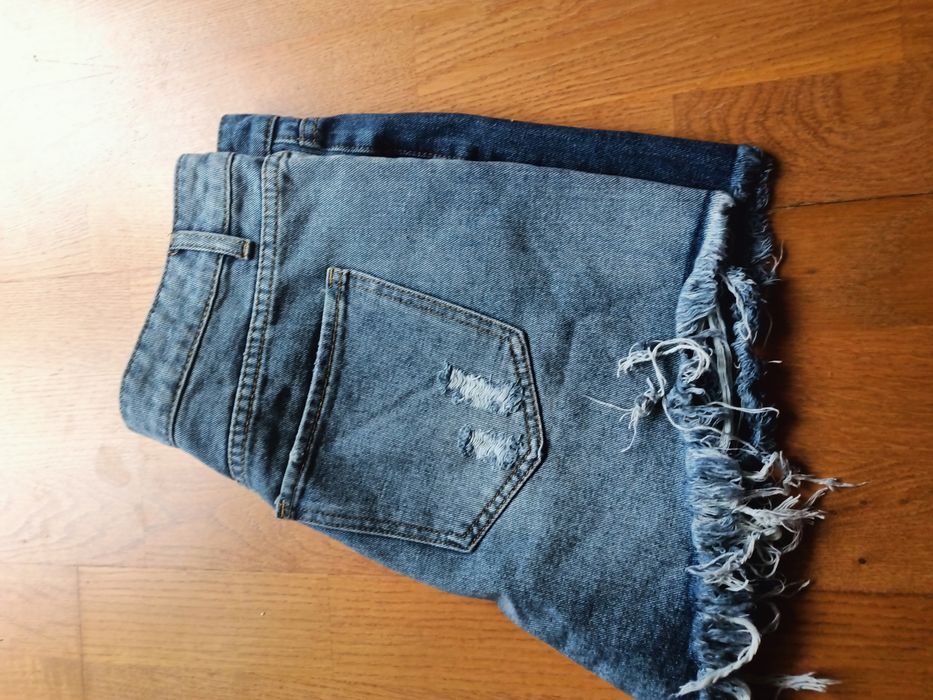 Spodenki jeansowe L Shein