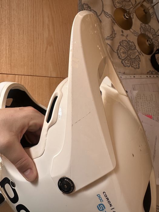 Kask POC roz S biały używany jeden sezon