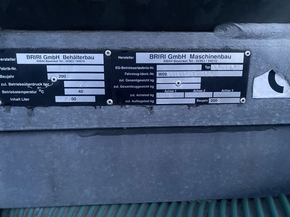 Beczka do wody beczkowoz do gnojowicy briri krone joskin 12000l