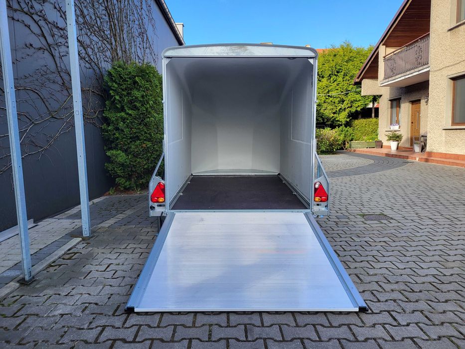 Wynajem Przyczepa laweta MOTOCYKLE / quad / ROWERY / DMC 750 kg