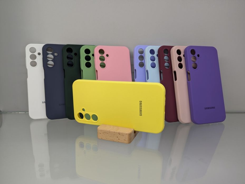 Samsung Galaxy A15 / M15 Противоударный чехол софт тач микрофибра лого