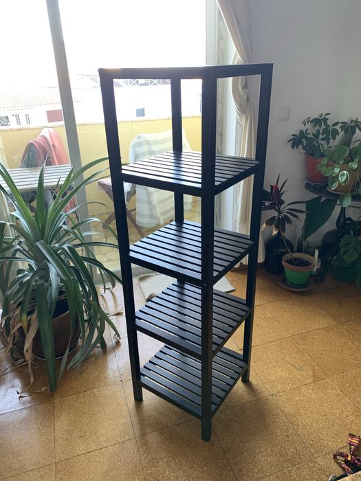 Ikea estante madeira Molger 37x37 x 140 cm