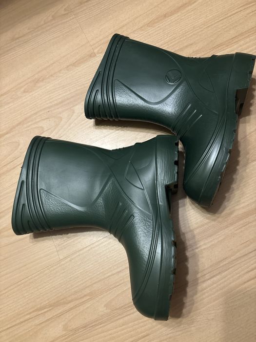 Zielone piankowe kalosze Kolmax