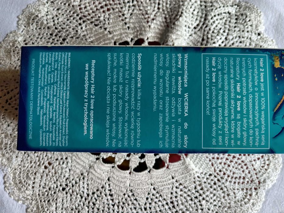 Wzmacniająca wcierka do włosów i skóry głowy Eveline Hair 2 Love