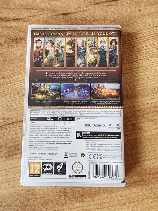 Gra Octopath Traveler II Nintendo Switch