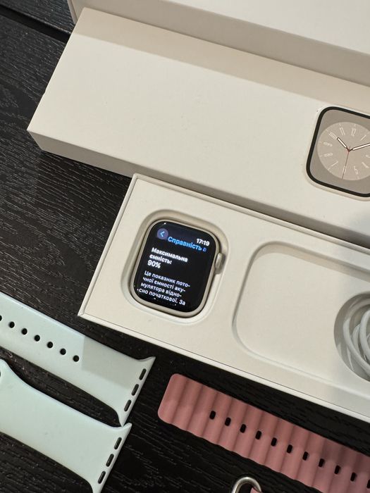 Apple Watch 8 LTE 41mm стан 9.5/10 90% Батарея