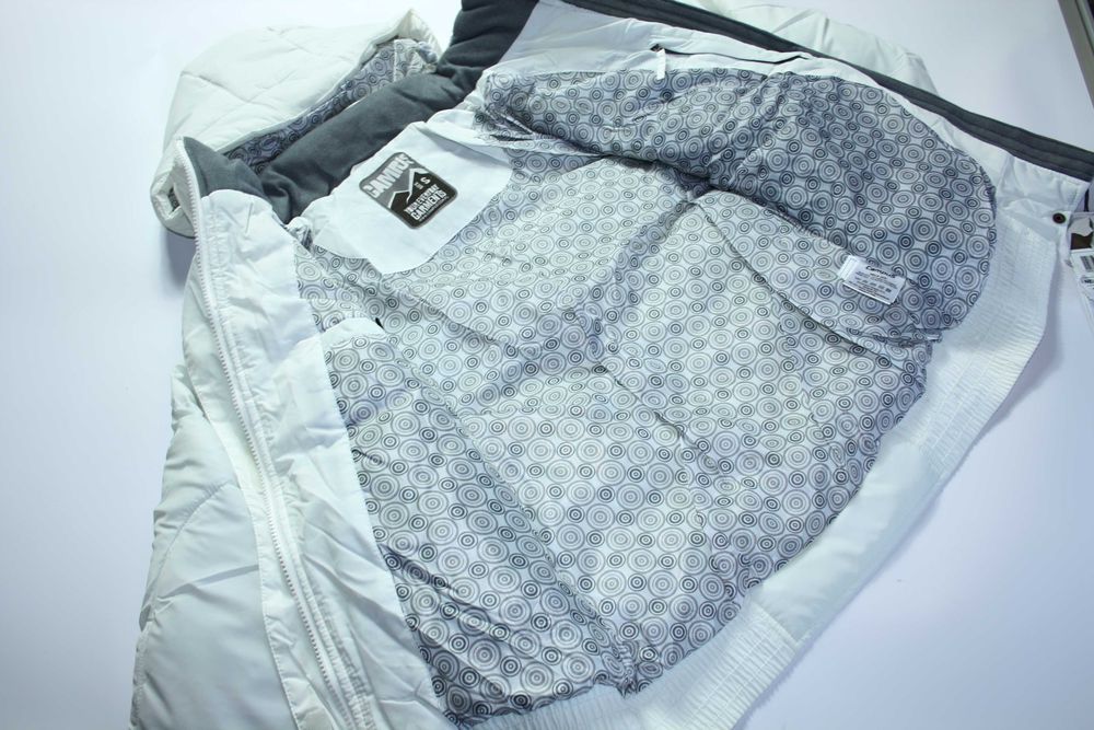 Kurtka damska biała puchowa Campus NELA JCK XS 34