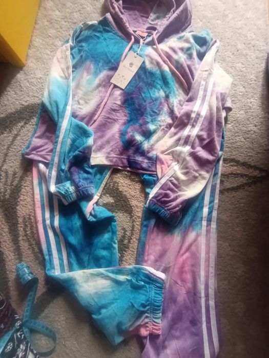 Nowy dres z metką wielokolorowy L/XL