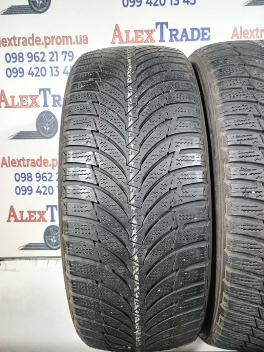 2 шт. 215/55 R16 Nexen WinGuard Snow G WH2 зимові шини б/у, протектор 6 мм