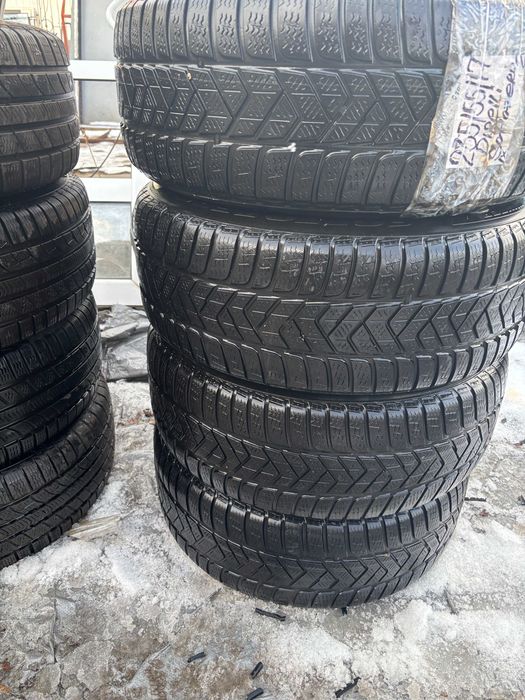 235-55-R17 PIRELLI SOTTOZERO комплект зимней резины GERMANY 2023