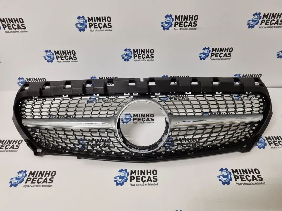 Grelha Frontal Mercedes CLA (W117) Diamond Silver