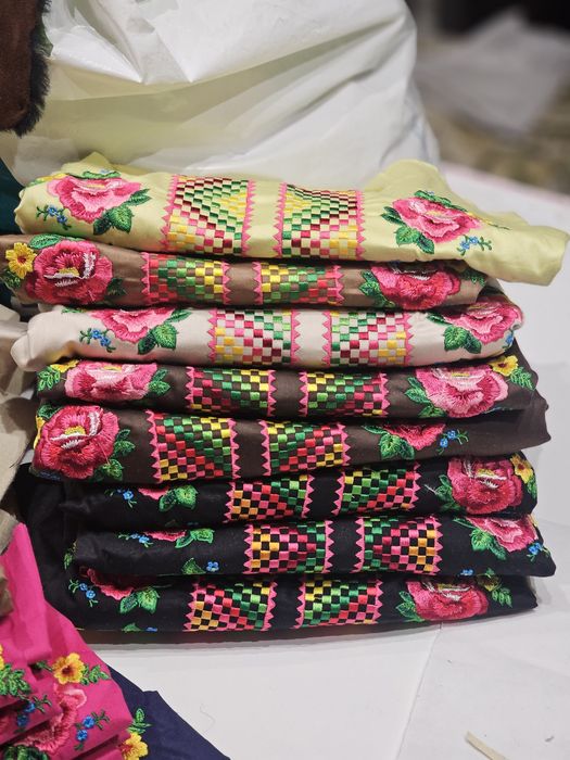 Bogato haftowana bluzka góralska! Damska koszula góralska regionalna