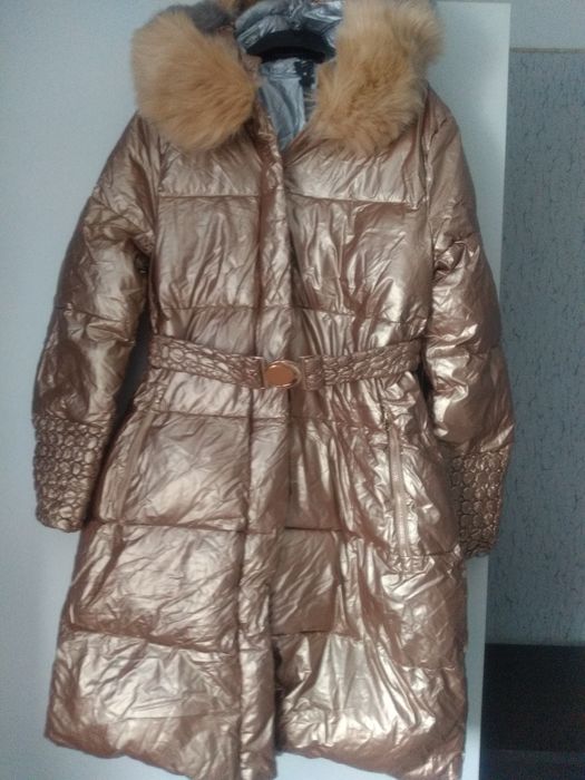Nowa złota kurtka