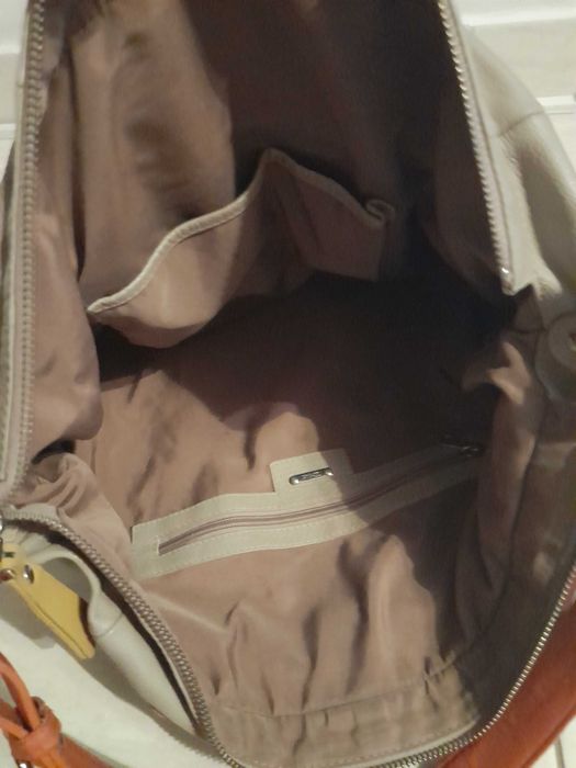 Torebka szoperka Ochnik skóra naturalna