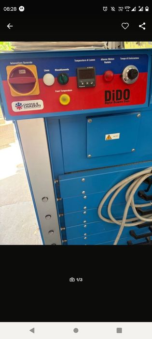 Сушильна шафа для поліграфії DIDO сушка dtg Chiossi e Cavazzuti DiDo Digital Drawers Oven