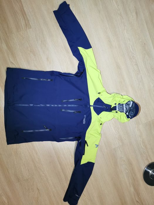 Kurtka narciarska turystyczna hardshell 3l columbia titanium peak purs