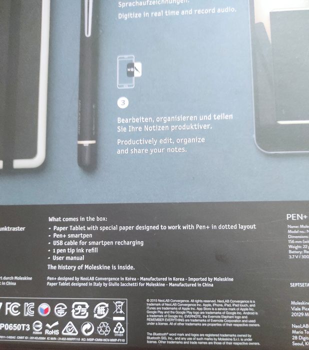 Moleskine+ Smart Writing Set