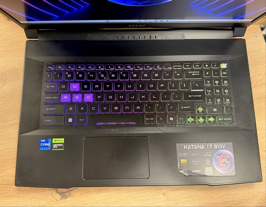 MSI Katana 17 i7-13gen/RTX4060, gwarancja - SPOKO LOMBARD Sieradz